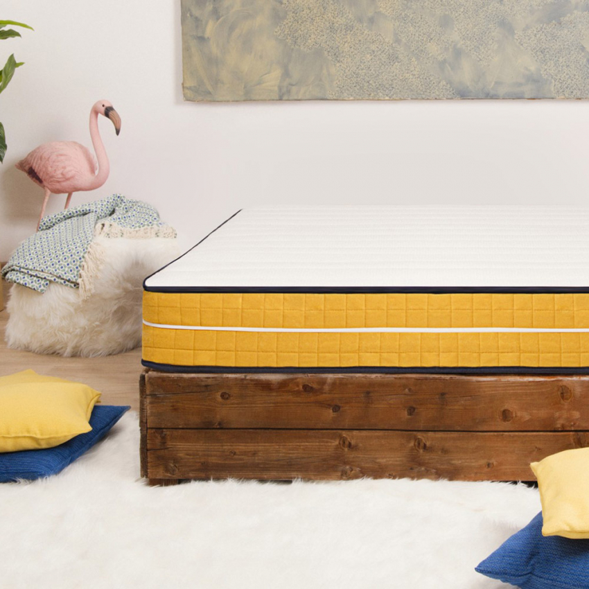Colchón Plaza y Media espuma viscoelástica 7 zonas desenfundable 25 cm 120 x 190 cm Veradea Promoción Colchón Plaza y Media espuma viscoelástica 7 zonas desenfundable 25 cm 120 x 190 cm Veradea Promoción
