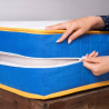Colchón Plaza y Medi doble muelles ensacados viscogel 25 cm 120 x 190 cm Veradea Stock