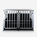 caseta rígida doble para perros jaula de transporte en aluminio 104 x 91 x 71 cm Skaut XL Catálogo