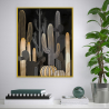 Impresión póster cuadro enmarcado desierto cactus 40 x 50 cm Variety Raketa Promoción