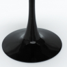 mesa de comedor redonda Tulipan 120 cm efecto mármol Elección