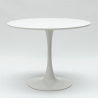mesa de bar redonda de bistró Tulipan de 70 cm diseño moderno Descueto
