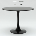 mesa redonda 90 cm bar comedor cocina diseño escandinavo moderno Tulipan Promoción
