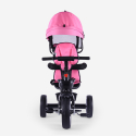 Triciclo para niños Multiusos con Techo Ajustable de Paseo Lally 