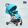 Cochecito plegable para niños de 15 kg con respaldo reclinable de 4 ruedas Poppy Características