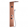 Columna de ducha panel mezclador alcachofa cascada ducha Rapolano Precio