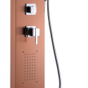 Columna de ducha panel mezclador alcachofa cascada ducha Rapolano 