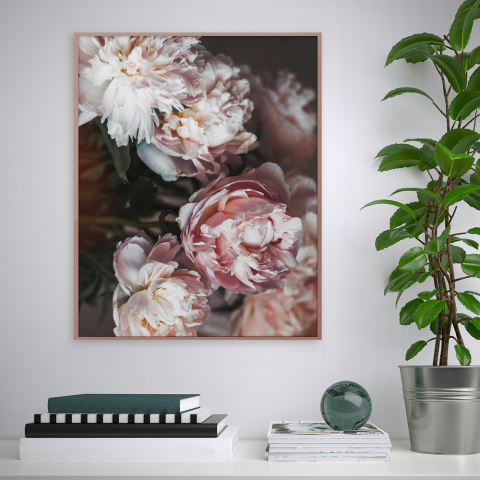 Impresión tema floral marco cuadro flores naturaleza 40 x 50 cm Variety Maua Promoción