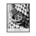 Impresión vintage cuadro cámara fotográfica blanco y negro 40 x 50 cm Variety Jauki Venta