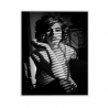 Impresión fotografía mujer cuadro blanco y negro 40 x 50 cm Variety Wahine Venta
