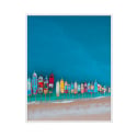 Impresión marco mar cuadro colores intensos marco 40 x 50 cm Variety Kapal Venta