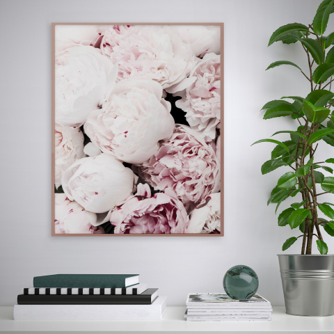 Impresión tema floral marco cuadro flores naturaleza 40 x 50 cm Variety Luludi Promoción