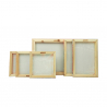 Conjunto 6 impresiones en tela cuadros canvas cocina marco de madera Sapori Oferta