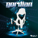 Silla sillón gaming ergonómica transpirable diseño futurista Gordian Oferta