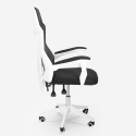 Silla sillón gaming ergonómica transpirable diseño futurista Gordian Modelo