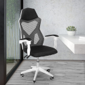 Silla sillón gaming ergonómica transpirable diseño futurista Gordian Venta