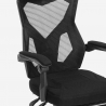 Silla sillón gaming diseño futurista ergonómica transpirable reposapiés Gordian Plus Dark Características