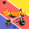 Triciclo para niños con asa de empuje y canasta Speedy Venta