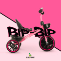 Triciclo para niños con asiento ajustable y cesto Bip Bip Características