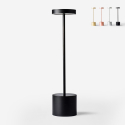 Lámpara de mesa inalámbrica LED diseño moderno casa restaurante Gunther Promoción