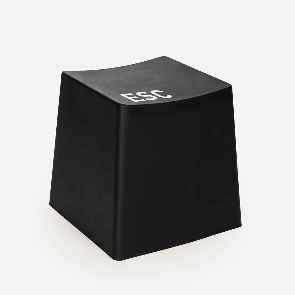 Taburete de puf de la tecla ESC