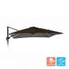 Lona de recambio para sombrilla de jardín 3 x 3 soporte aluminio Paradise Brown sin volante Venta