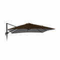 Lona de recambio para sombrilla de jardín 3 x 3 soporte aluminio Paradise Brown sin volante Promoción