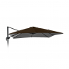 Lona de recambio para sombrilla de jardín 3 x 3 soporte aluminio Paradise Brown sin volante Promoción