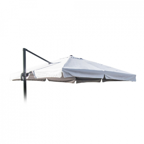 Lona de repuesto para sombrilla de jardín 3 x 3 soporte aluminio Paradise con volante