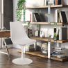 silla giratoria de diseño Tulipanán para salón, oficina y restaurante lupas Venta