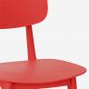 Silla de polipropileno de diseño moderno para cocina, jardín, bar, restaurante Geer 