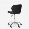 Silla giratoria taburete oficina altura regulable con ruedas Ratal 