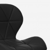 Silla giratoria taburete oficina altura regulable con ruedas Ratal 