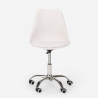 Silla de diseño giratoria para oficina con ruedas eiffel ajustables en altura Octony Características