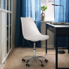 Silla de diseño giratoria para oficina con ruedas eiffel ajustables en altura Octony Modelo