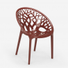 Juego mesa redonda beige 80 cm 2 sillas diseño Maze Compra