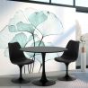 juego mesa redonda 70 cm diseño Tulipan 2 sillas estilo moderno escandinavo iris Rebajas