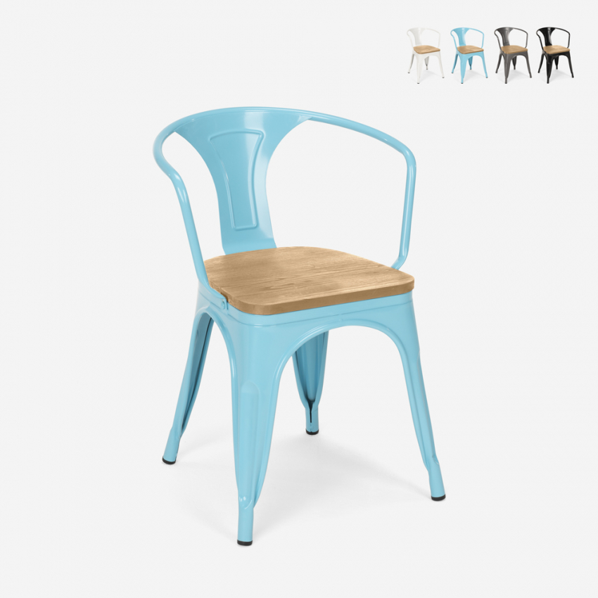 sillas de comedor de metal y madera estilo industrial steel wood arm light sillas de comedor de metal y madera estilo industrial steel wood arm light