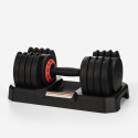 Par mancuernas 2 x 25 kg gimnasio ejercicio peso regulable carga variable Oonda Venta