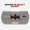 Par mancuernas 2 x 25 kg gimnasio ejercicio peso regulable carga variable Oonda Catálogo