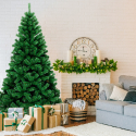 Árbol de Navidad artificial tradicional Verde con Soporte 210 cm Gothenburgo Venta