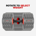 Par mancuernas 2 x 32 kg peso regulable gimnasio fitness carga variable Oonda Rebajas
