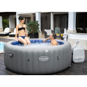 Jacuzzi inflable redonda 216x80cm Bestway Lay-Z SPA Santorini Hydrojet Pro 7 plazas 60075 Oferta