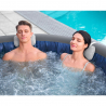 Jacuzzi inflable redonda 216x80cm Bestway Lay-Z SPA Santorini Hydrojet Pro 7 plazas 60075 Modelo