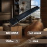 Calefactor de infrarrojos sin emisión luminosa 1800 W Bluetooth altavoz Spaik Pro Rebajas