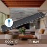 Calefactor de infrarrojos radiador 1000 W wifi con app para móvil Kontat Rebajas