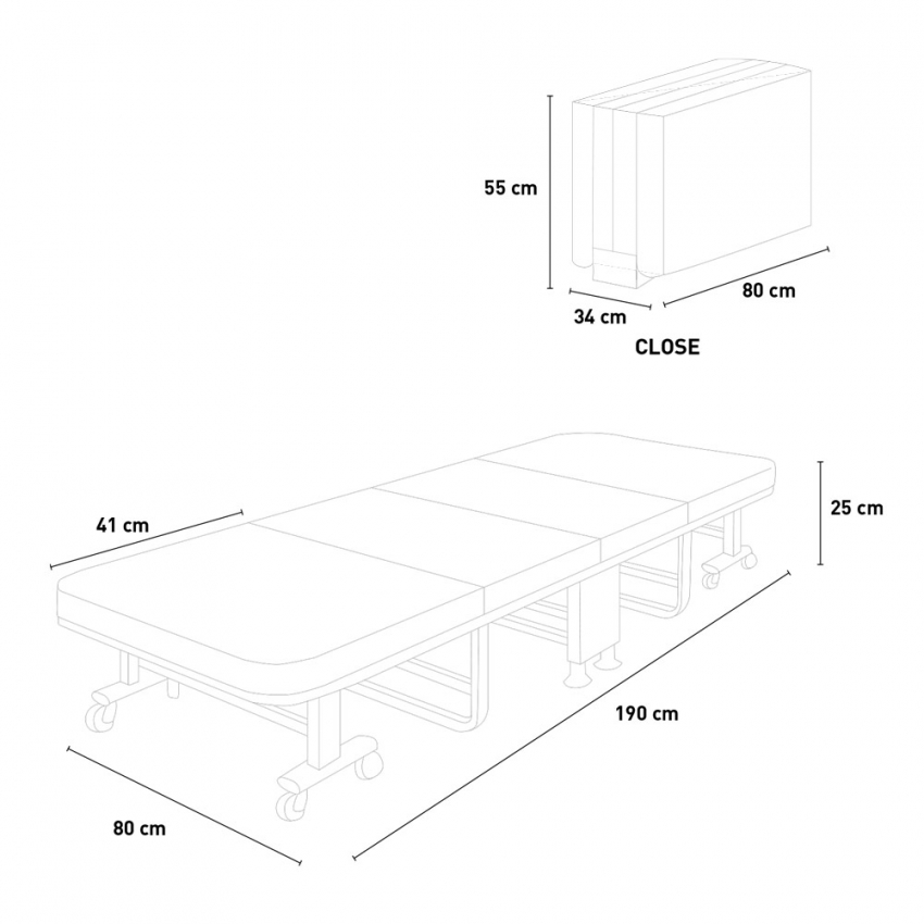 Marco de cama plegable, cama plegable para invitados, catres de camping  extra portátiles sin ruedas, cama portátil, cama plegable, cama plegable  para