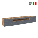 Mueble de TV 200 cm diseño 2 puertas cajón abatible Daiquiri Ardesia Pero L Venta