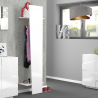 Perchero armario abierto diseño vestíbulo dormitorio blanco brillante Vega Hang Rebajas