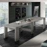 Mesa de comedor extensible 90x51-300cm consola diseño moderno Pratika Bronx Promoción